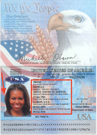 Illustration for article titled This Allegedly Leaked Michelle Obama Passport Looks Fake As Hell